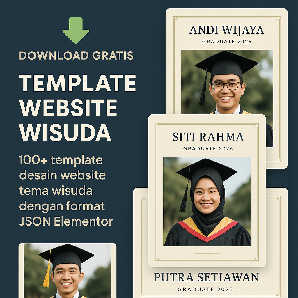 Template Website Wisuda