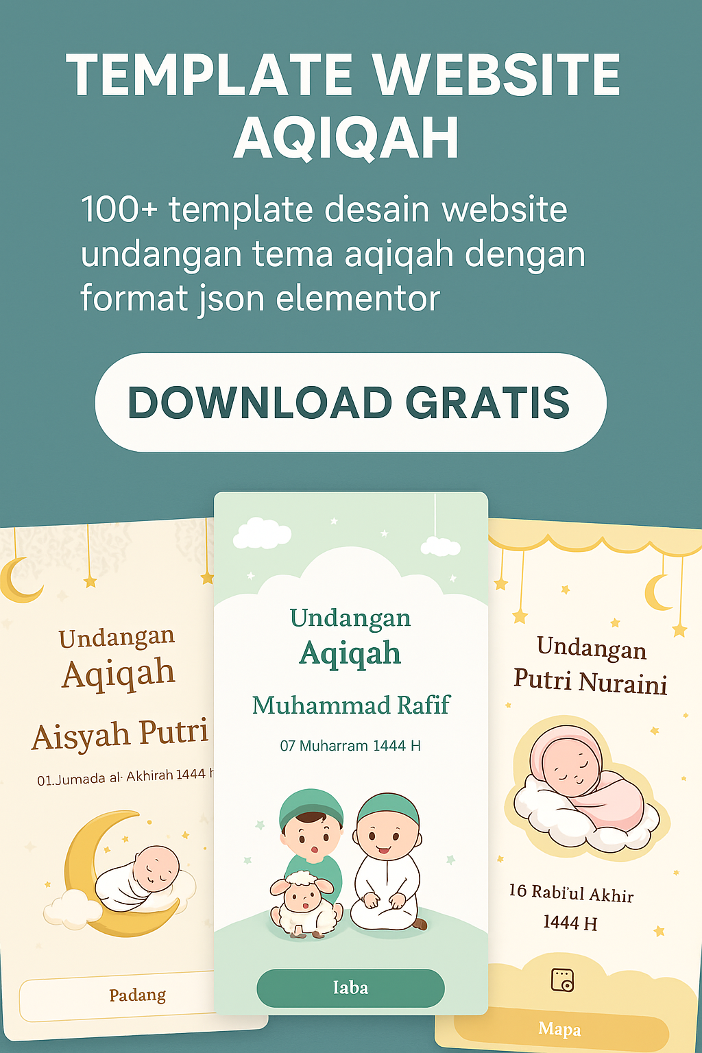 Template Website Aqiqah
