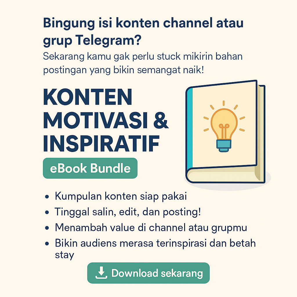 Konten Motivasi & Inspiratif – eBook Bundle