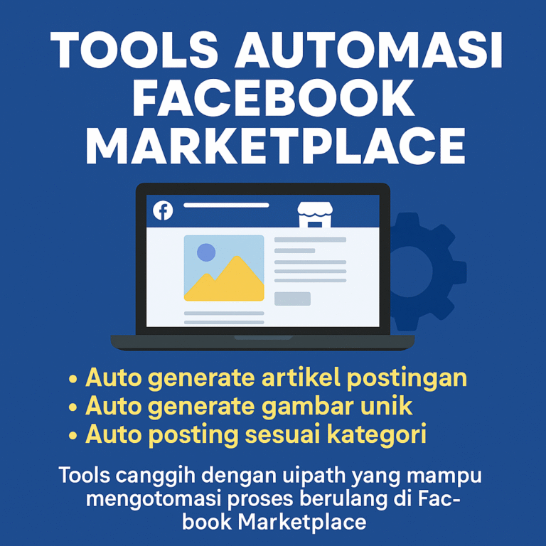 Tools Automasi Facebook Marketplace
