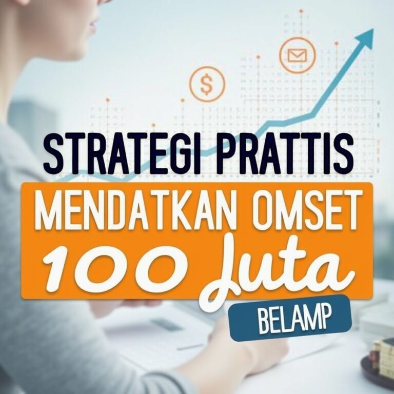 Omset 100 Juta Setiap Bulan