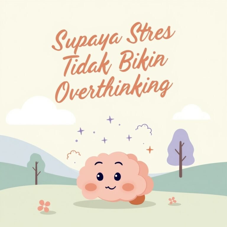 Supaya Stres Tidak Bikin Overthinking