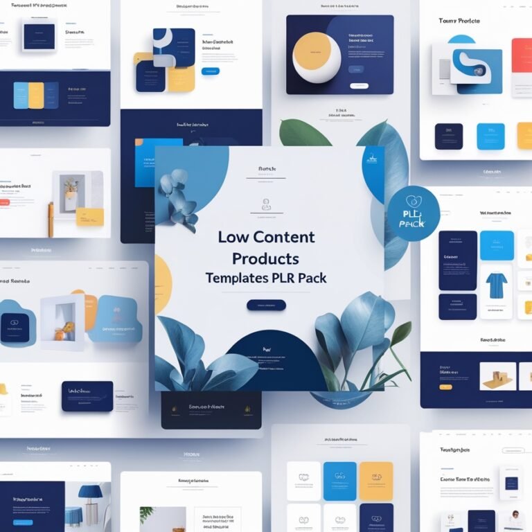 Low Content Products Templates