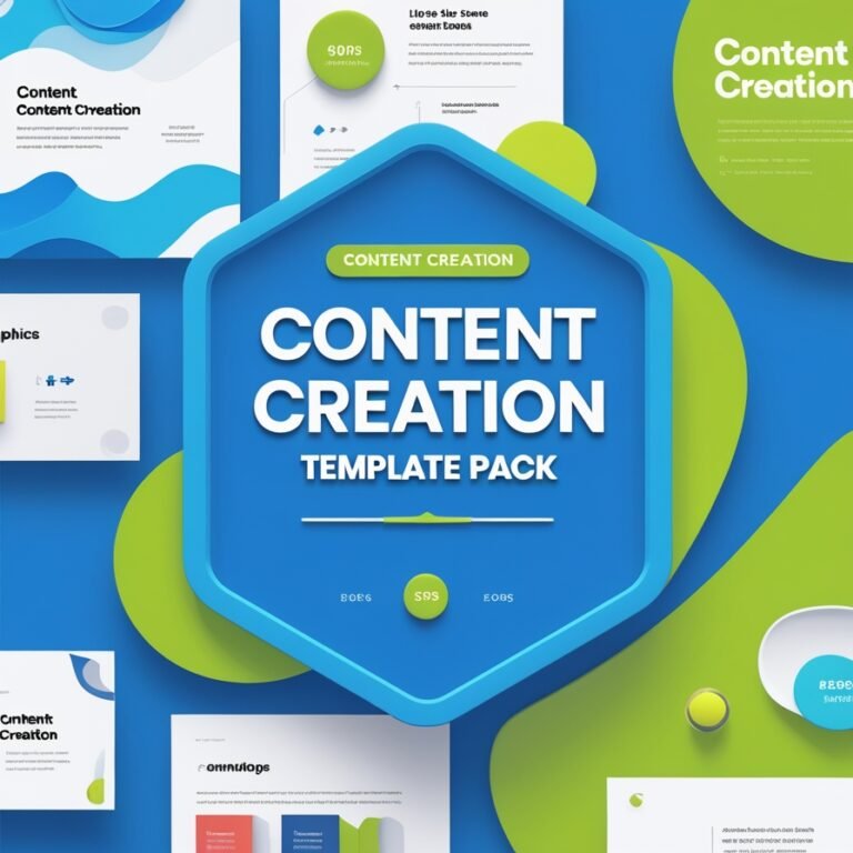 Content Creation Template Pack