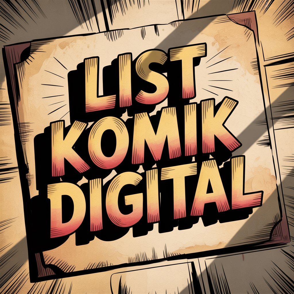 List KOMIK DIGITAL lengkap