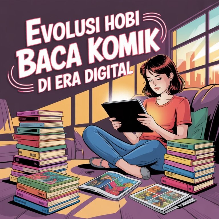 Evolusi Baca Komik Era Digital
