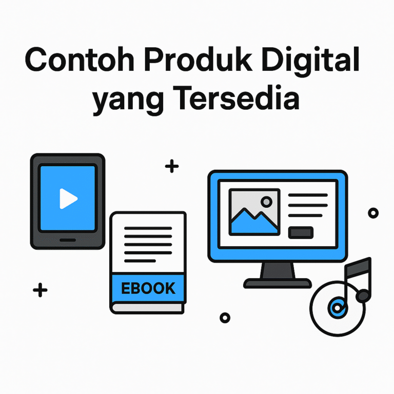 Contoh Produk Digital yang Tersedia