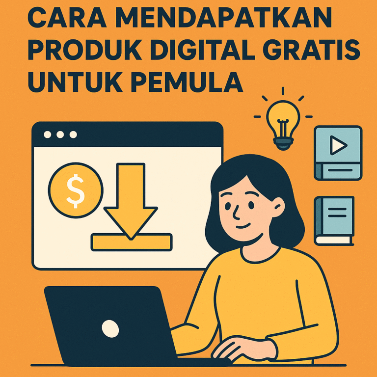 Cara Mendapatkan Produk Digital Gratis