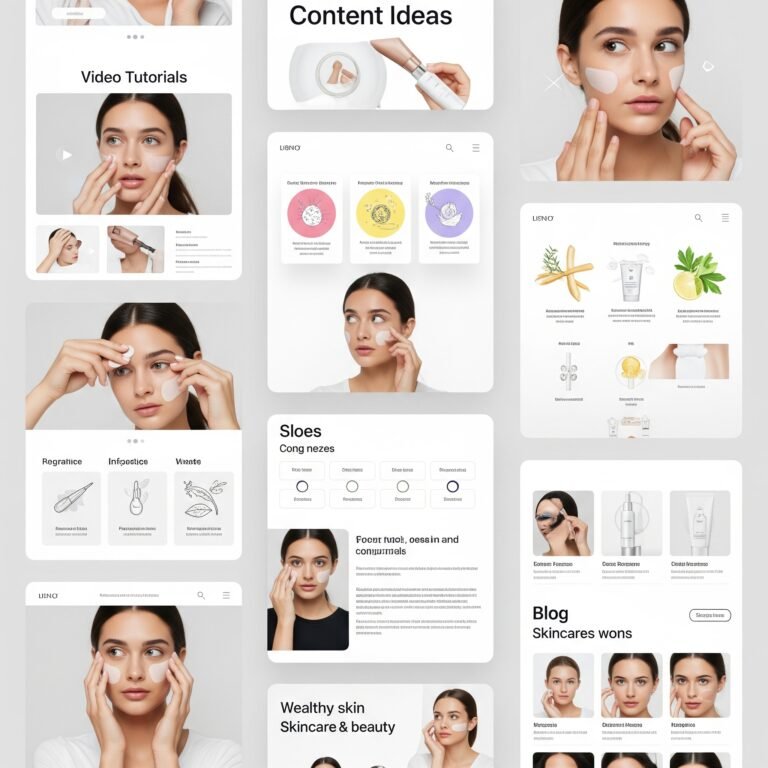 1000+ konten ide skincare