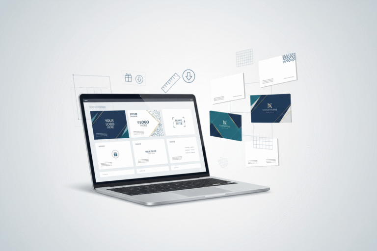 Cara Menggunakan Template Gratis untuk Membuat Kartu Bisnis