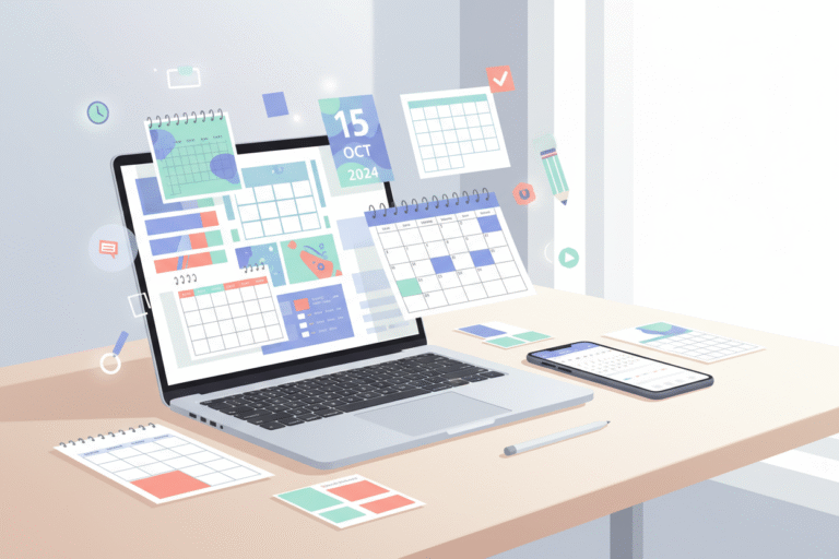 Cara Menggunakan Template Gratis untuk Membuat Kalender